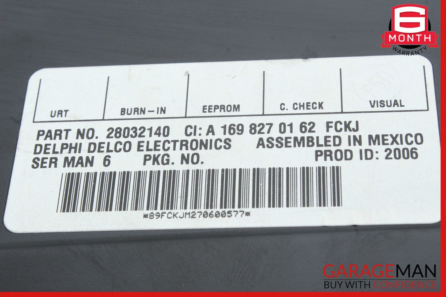 Mercedes SL550 CLK500 E350 R350 GL450 Sirius Satellite Radio Receiver Module OEM