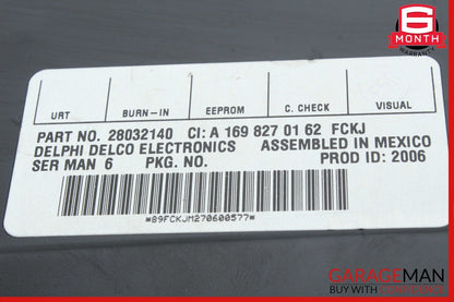 Mercedes SL550 CLK500 E350 R350 GL450 Sirius Satellite Radio Receiver Module OEM