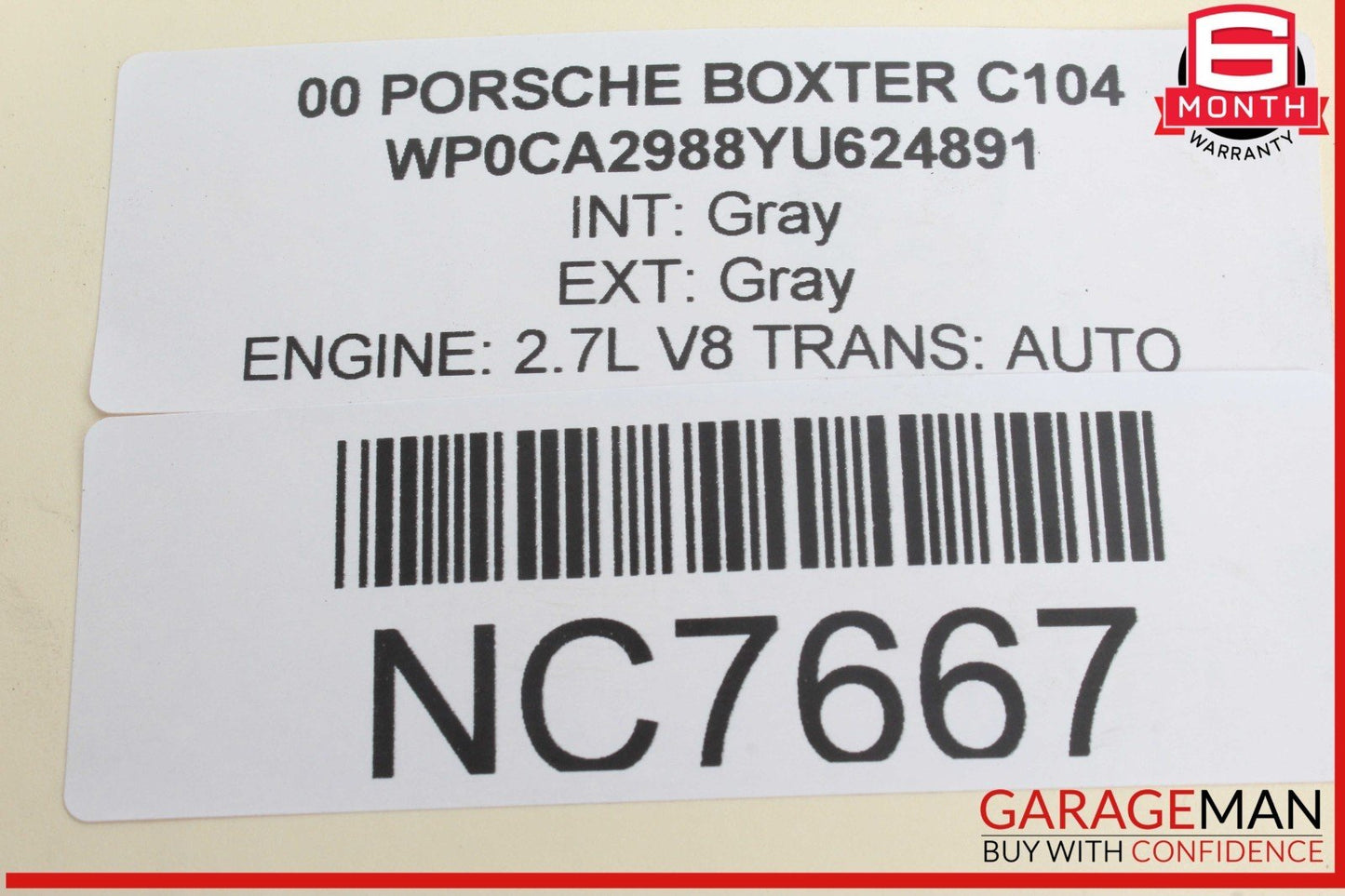 97-05 Porsche Boxster 986 Rear Right or Left Side Shock Strut Absorber OEM