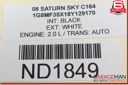 07-10 Saturn Sky Onstar Communication GPS Navigation Control Module Unit OEM