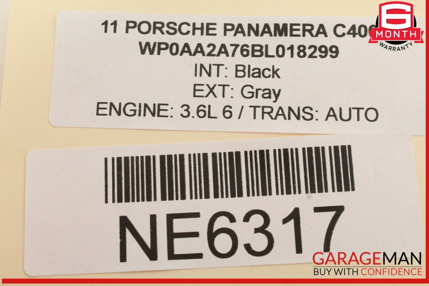10-18 Porsche Panamera 970 Cayenne 958 Rear Right Door Lock Latch Actuator OEM