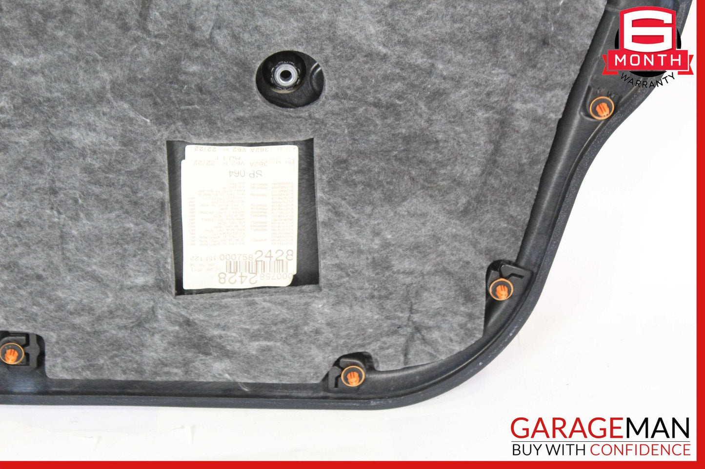 10-13 Mercedes W212 E350 E550 Front Left Driver Side Interior Door Panel OEM