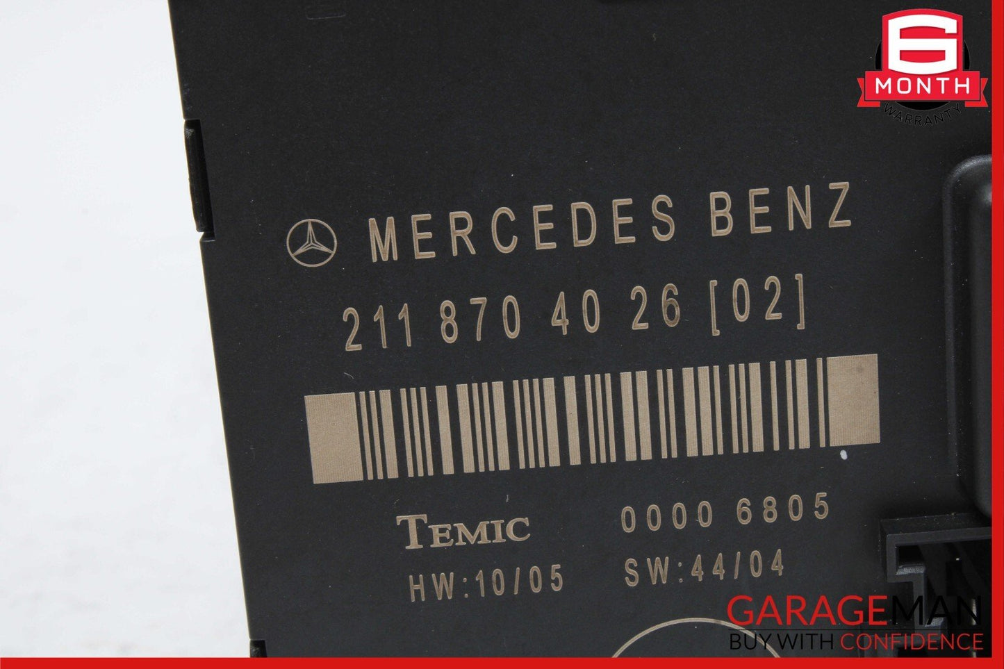 03-09 Mercedes W211 E350 E500 E550 Door Control Module Unit Rear Left
