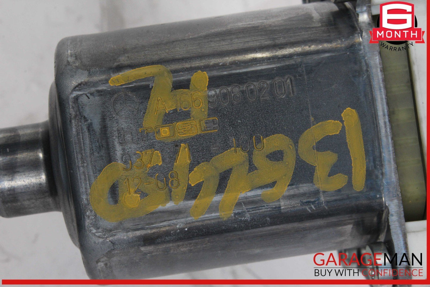 12-19 Mercedes X166 GL450 GL550 Front Left Side Door Window Regulator Motor OEM