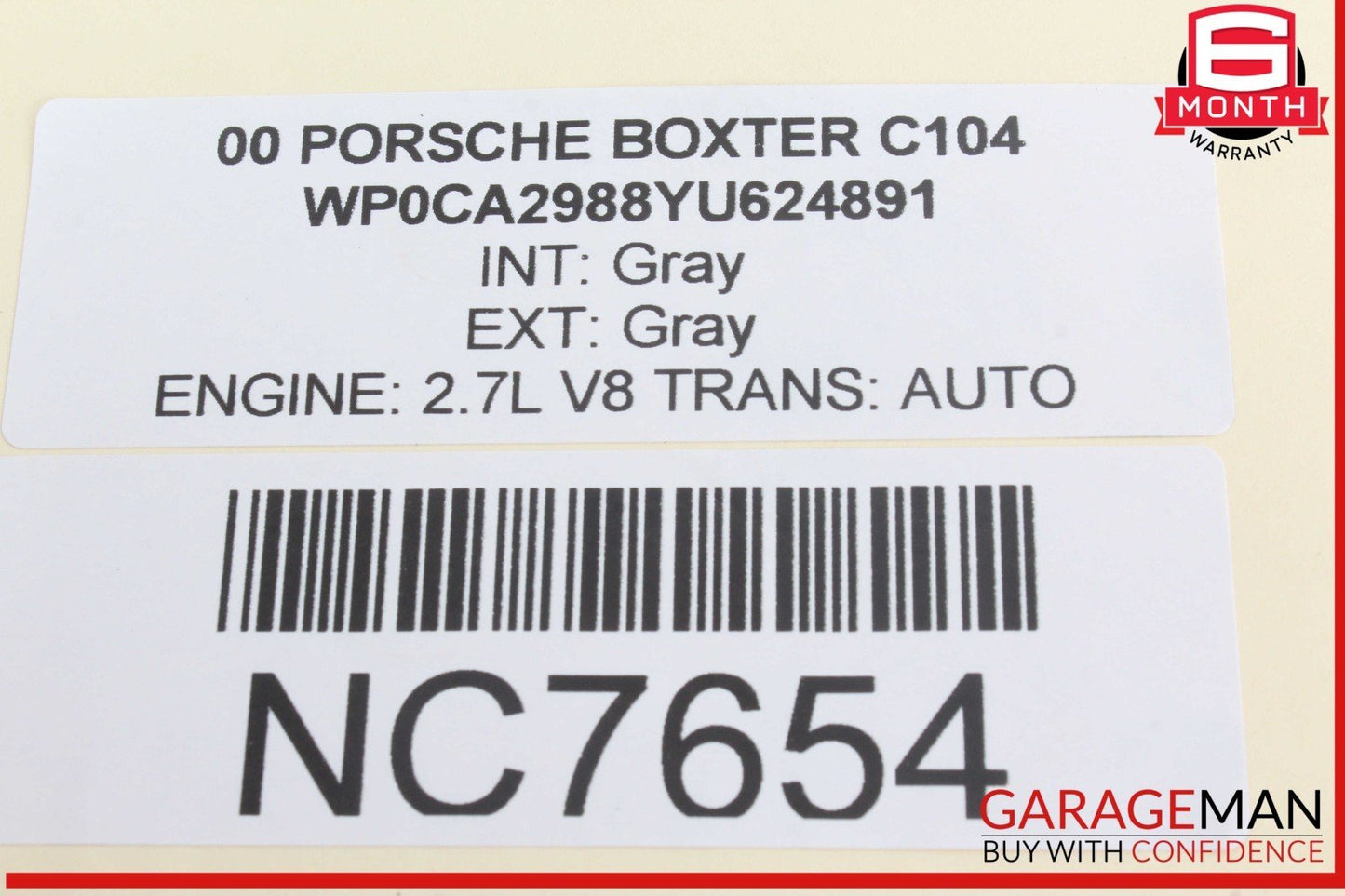 97-04 Porsche Boxster 986 Rear Right or Left Side Lower Control Arm OEM