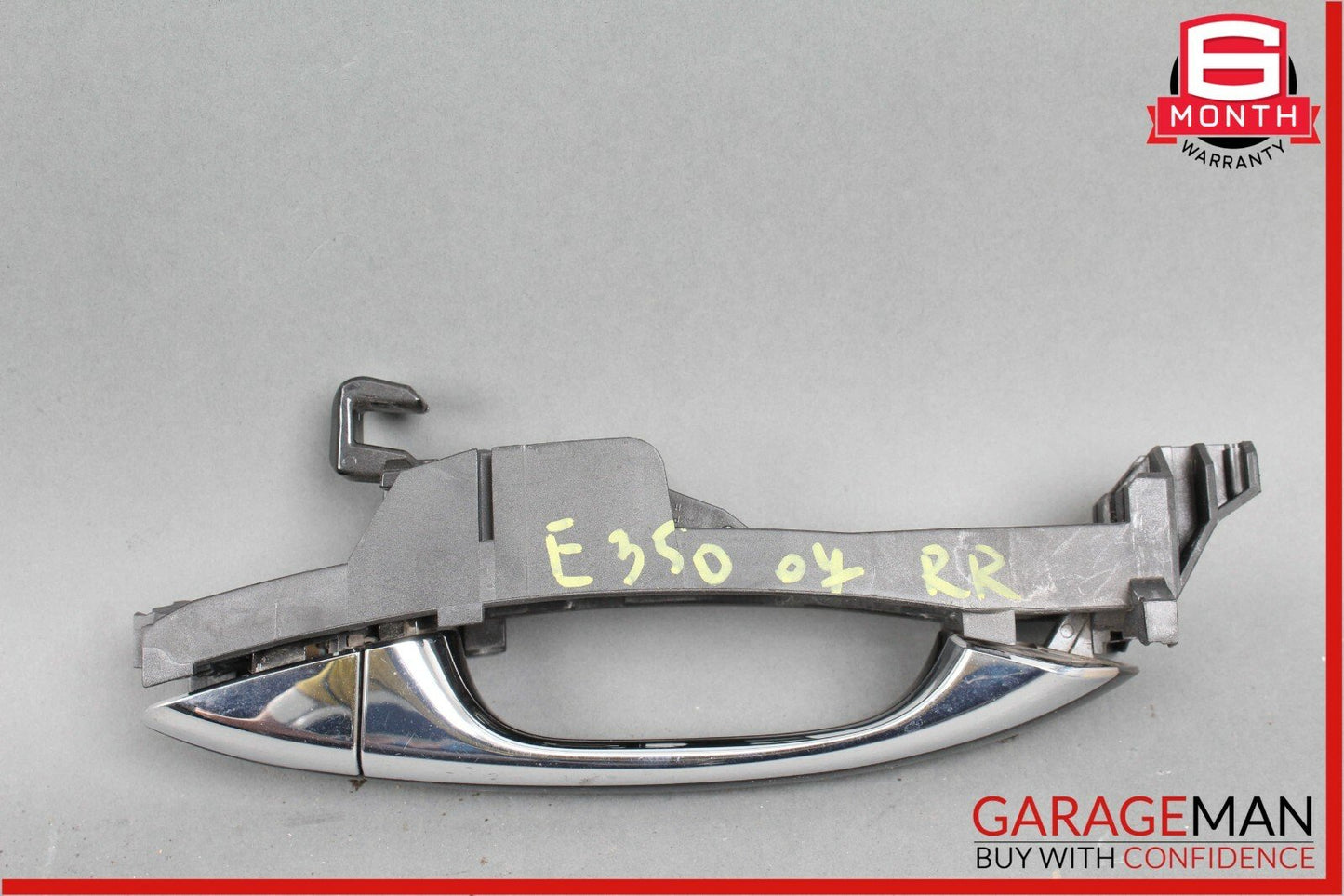 03-09 Mercedes W211 E63 AMG E350 Rear Right Side Exterior Door Handle Black OEM
