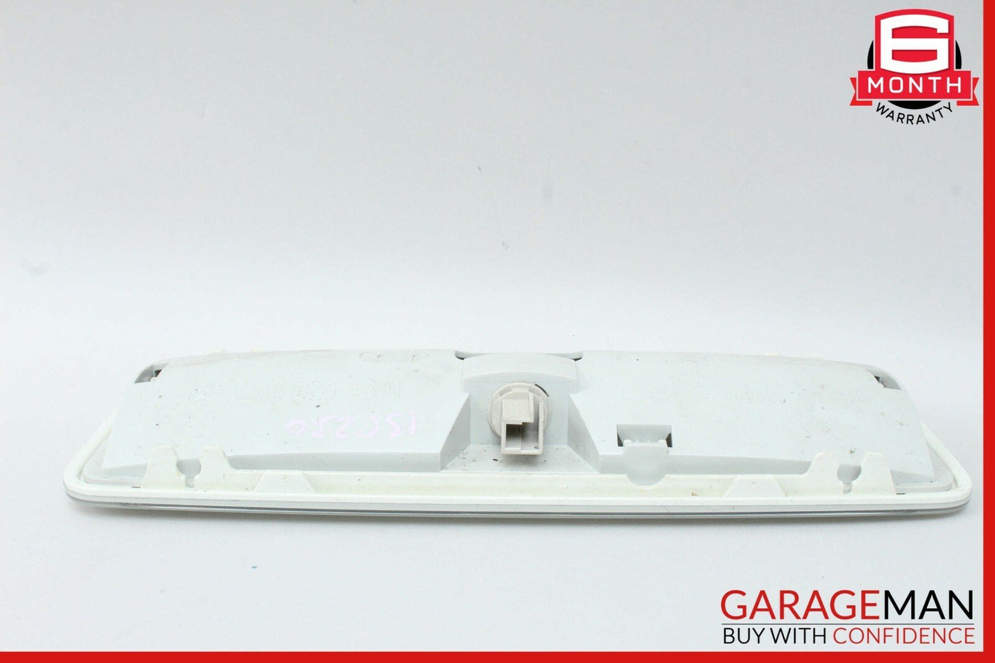 08-17 Mercedes C250 E350 GLK350 Rear Overhead Dome Light Lamp Assembly Grey
