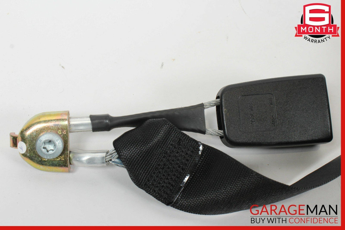 07-13 Mercedes W221 S550 Rear Center Seat Belt Retractor Buckle Assembly OEM