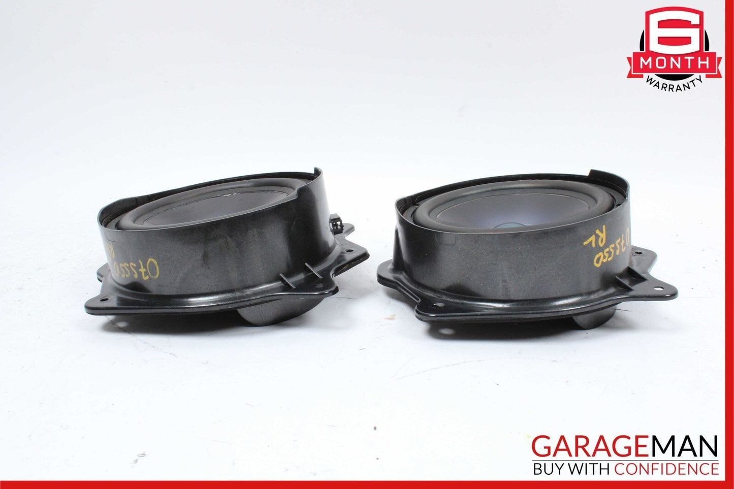 07-09 Mercedes W221 S550 Rear Left & Right Door Audio Sound Speaker Set of 2 Pc