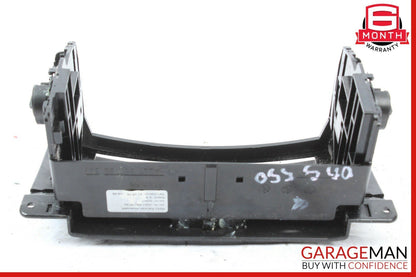 07-09 Mercedes W221 S550 S450 Center Console Dashboard CD Player Cover Black OEM