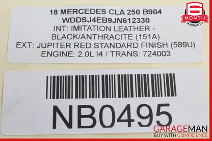 14-19 Mercedes W117 CLA250 ABS Brake Hydraulic Pump Control Module Unit OEM