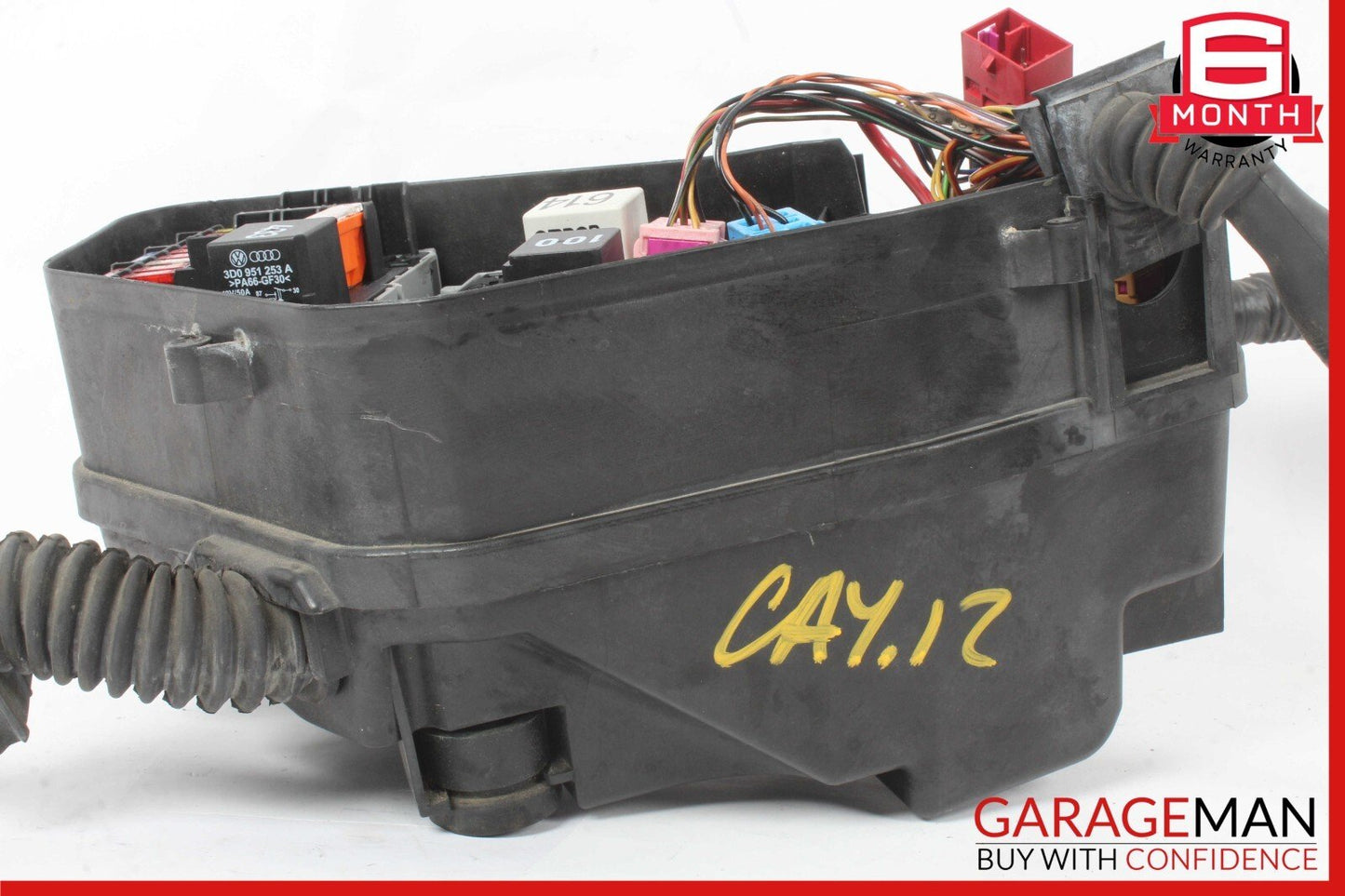 11-14 Porsche Cayenne 958 Engine Bay Fuse Box Wiring Harness OEM