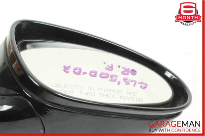 06-08 Mercedes W219 CLS500 Front Right Side Mirror Door Rear View Black