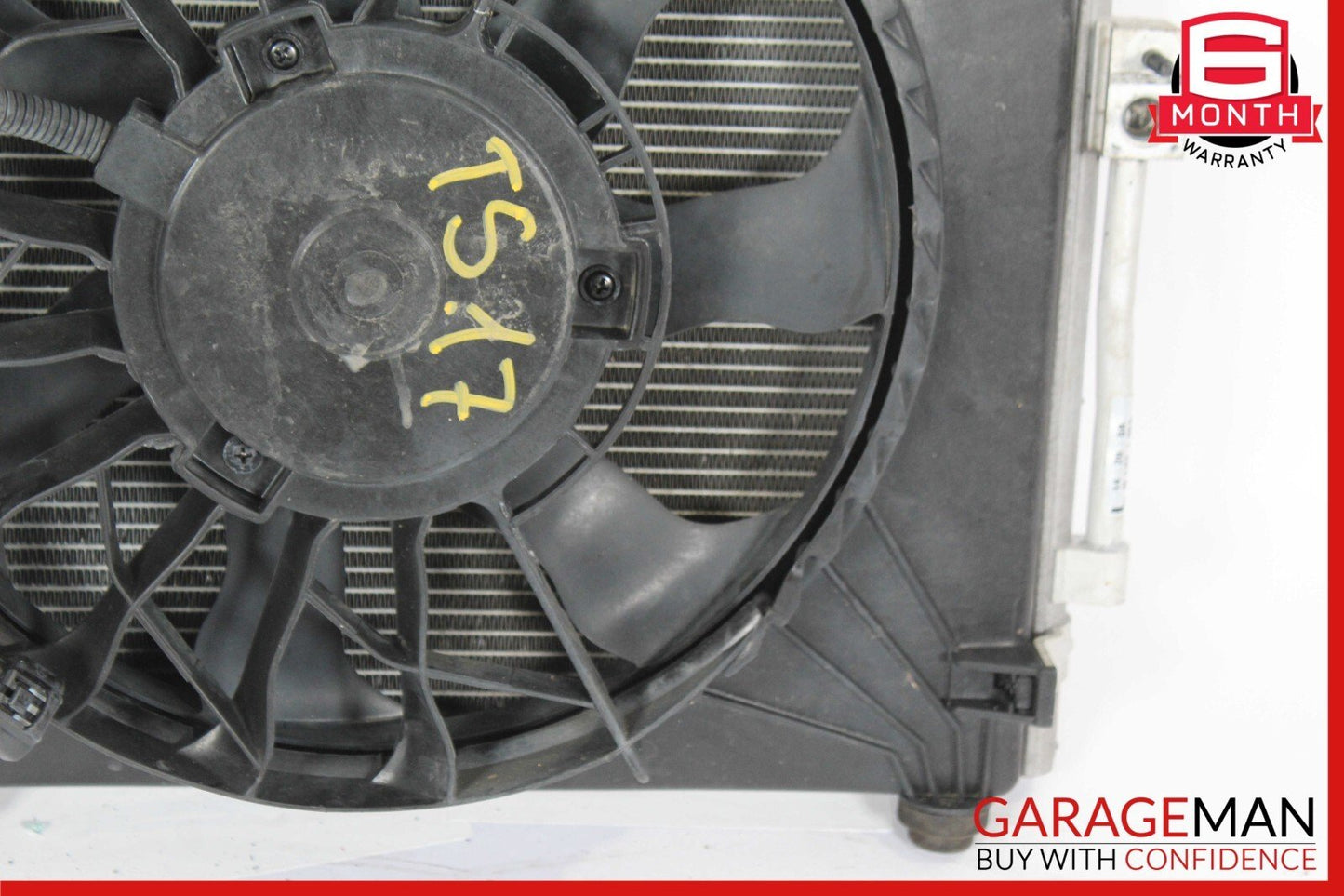 16-20 Tesla Model S Front Left Driver A/C Condenser Cooling Fan Shroud Module