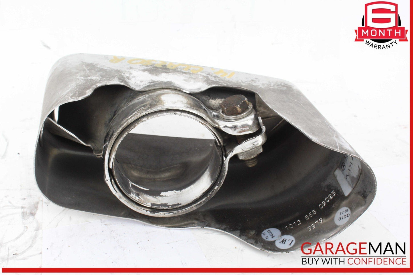 09-19 Mercedes W117 CLA250 Rear Bumper Exhaust Muffler Tips Set of 2 OEM