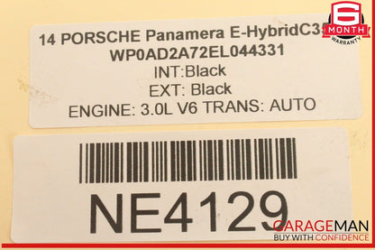 12-16 Porsche Panamera 970 E-Hybrid Air Suspension Compressor Pump OEM