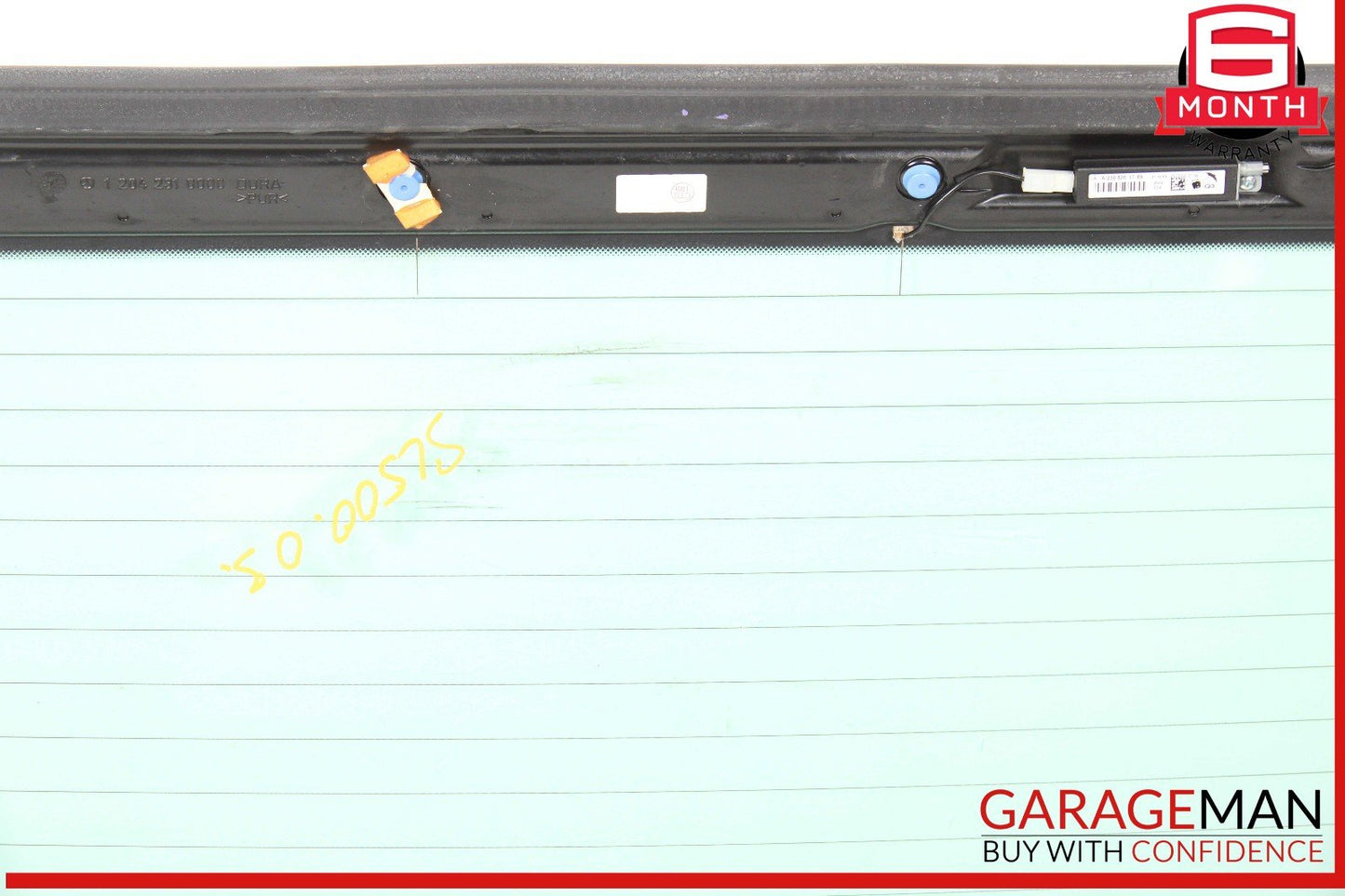 03-12 Mercedes R230 SL500 SL550 Rear Back Windshield Window Glass Panel Clear