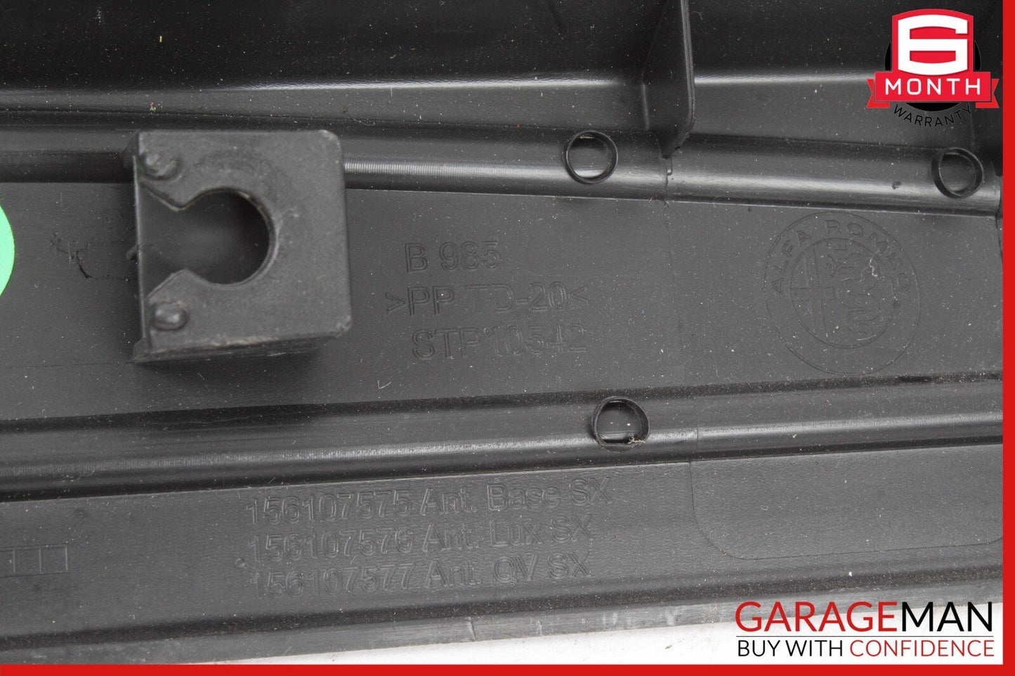17-22 Alfa Romeo Giulia Front Left Door Sill Kick Plate Trim Cover 156107575 OEM