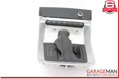 19-24 Audi Q3 Front Center Console Gear Shifter Knob Boot w/ Trim & Switches OEM