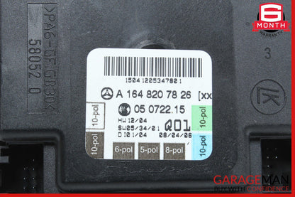06-13 Mercedes GL450 R500 ML350 Front Right Side Door Control Module Unit