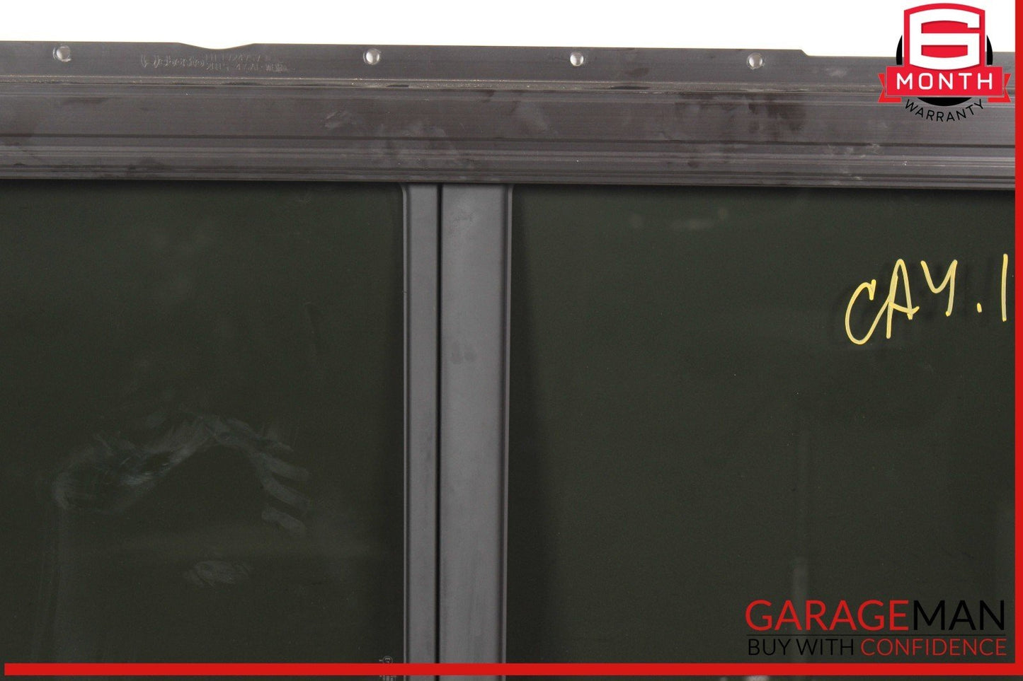 11-18 Porsche Cayenne 958 Panoramic Roof Glass Frame Black OEM
