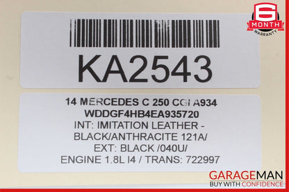 08-14 Mercedes W204 C250 C350 Front Right Door Control Module 2129006418 OEM