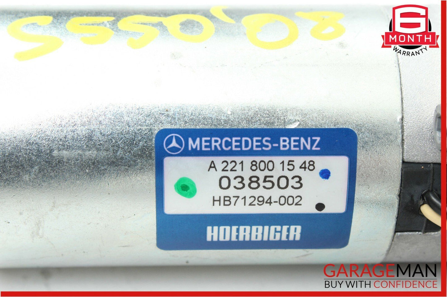 07-13 Mercedes W221 S550 Trunk Lid Hydraulic Pull Down Locking Pump Assembly