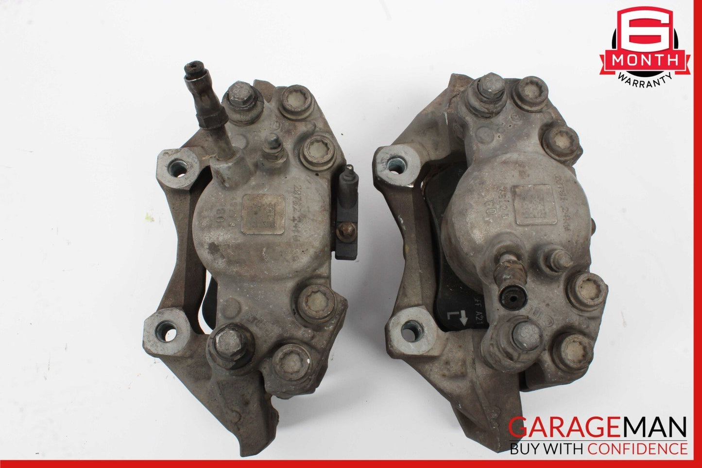 08-18 Mercedes W212 E350 C350 Front Brake Calipers Left and Right Set of 2 Pc