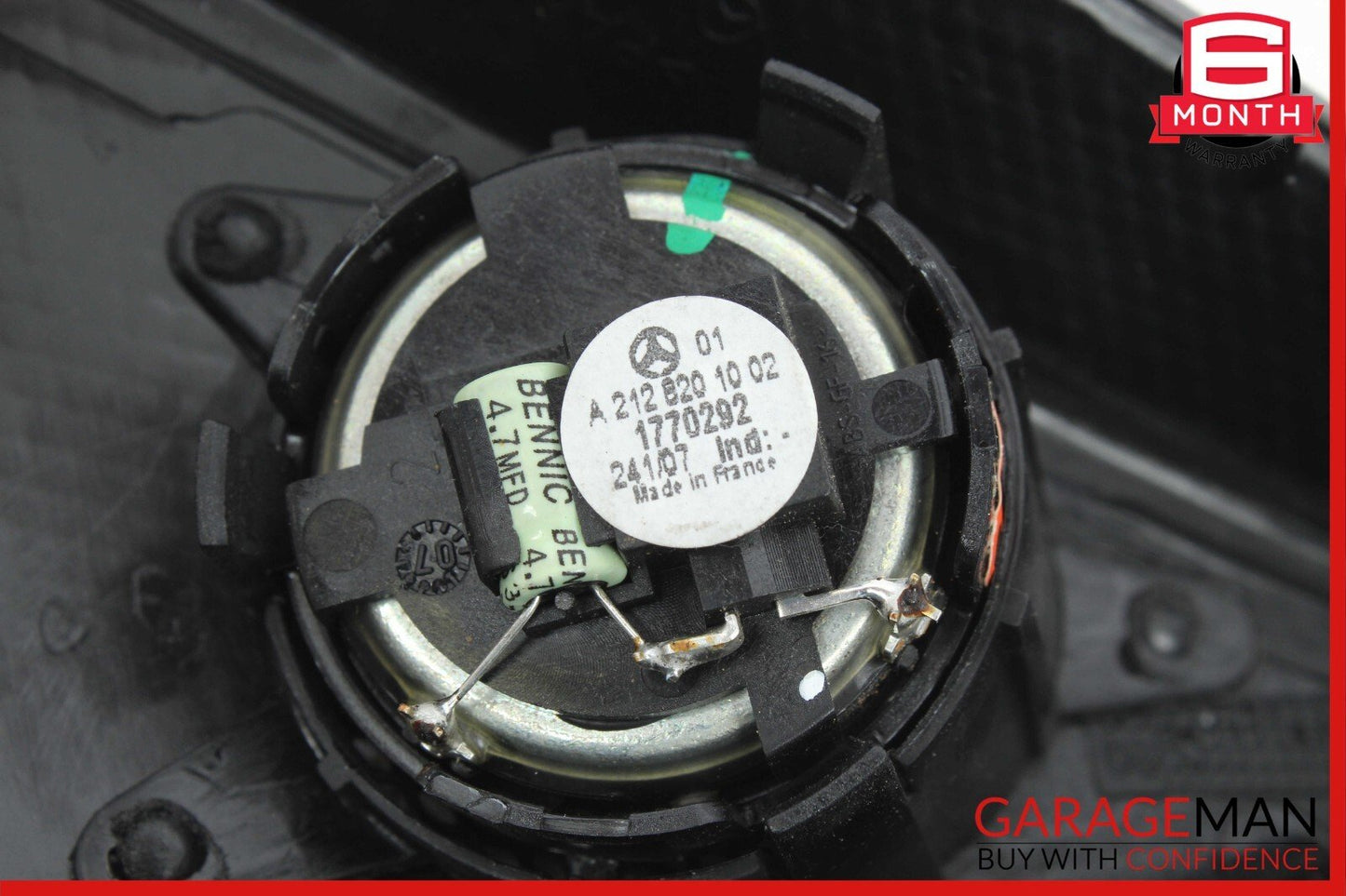 03-09 Mercedes W211 E350 E55 AMG Front Right Side Tweeter Speaker Cover Black