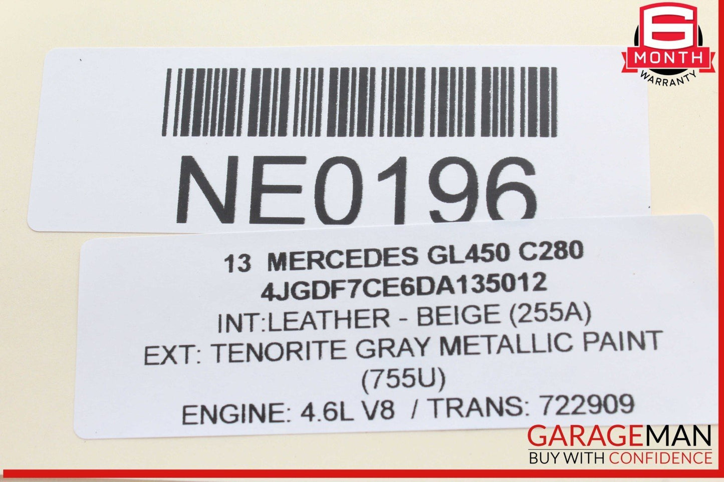 12-20 Mercedes X166 GL450 CLA45 AMG Front Right Side Door Control Module OEM