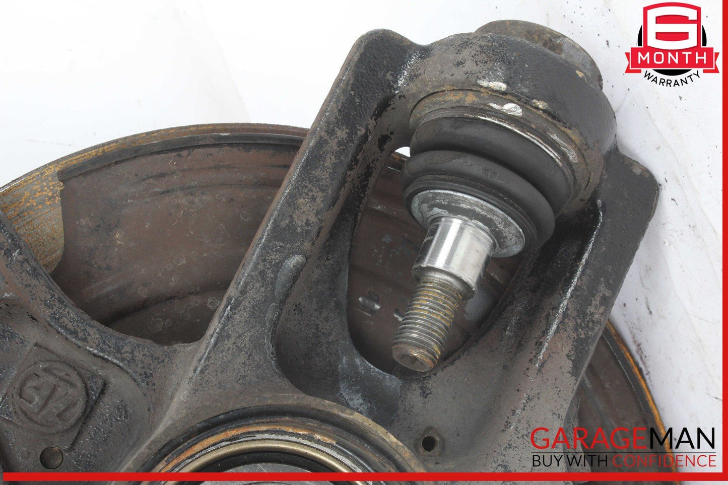 98-05 Mercedes W163 ML320 Rear Left Side Spindle Knuckle Hub w/ Rotor Disc OEM