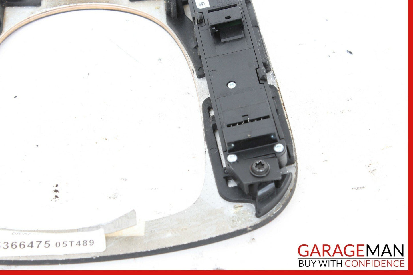 00-06 Mercedes W220 S430 Center Console Shift Shifter Trim Bezel Wood 2208218458