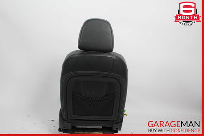 09-17 Audi Q5 Front Left Side Complete Seat Cushion Cover Assembly Black