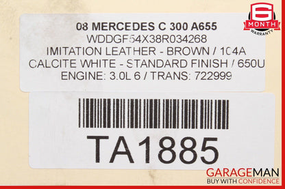08-15 Mercedes W204 C280 C300 C63 AMG Rear Right or Left Side Upper Control Arm