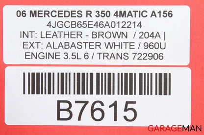 06-07 MERCEDES W251 R350 R500 INSTRUMENT CLUSTER SPEEDOMETER 260K OEM
