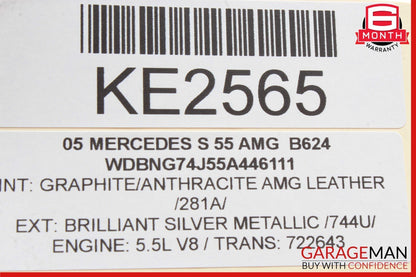 02-12 Mercedes W215 CL500 E320 CLK500 Anti Theft Alarm Module 2118209126 OEM