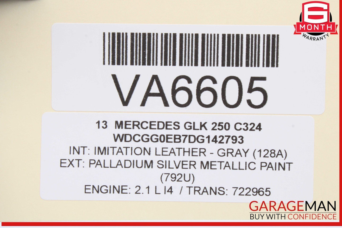08-20 Mercedes X204 GLK250 GLK350 Headlight Fog Light Switch Control Module OEM