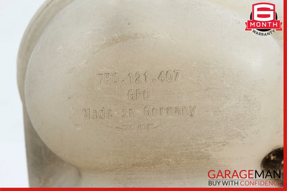 11-17 Porsche Cayenne 958 S Radiator Coolant Overflow Expansion Bottle Tank OEM