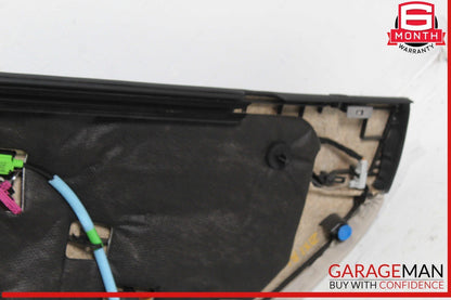 16-22 BMW X1 Rear Left Driver Side Interior Door Trim Panel OEM