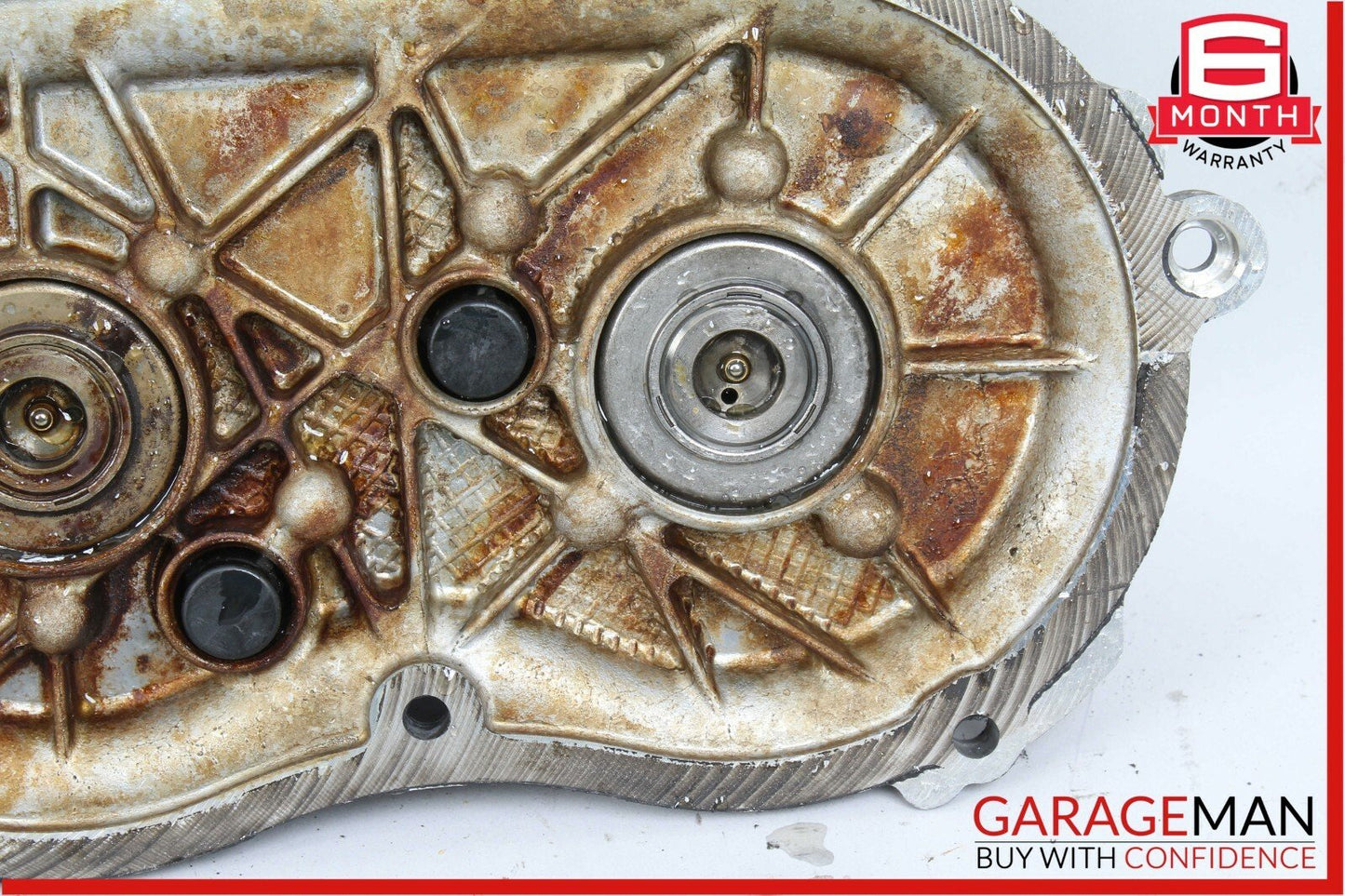 06-10 Mercedes W251 R350 S550 E350 Front Left Engine Timing Chain Cover Plate