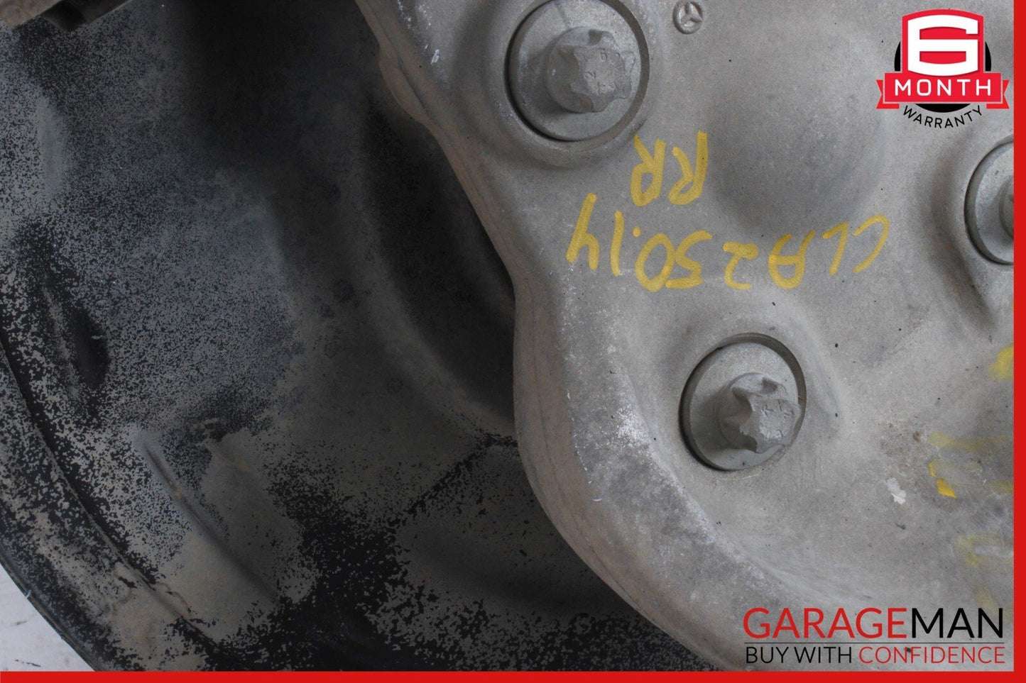 14-18 Mercedes W117 CLA45 Rear Left Spindle Knuckle Hub Bearing Rotor Disc Assy