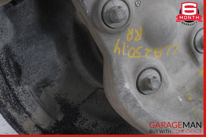 14-18 Mercedes W117 CLA45 Rear Left Spindle Knuckle Hub Bearing Rotor Disc Assy
