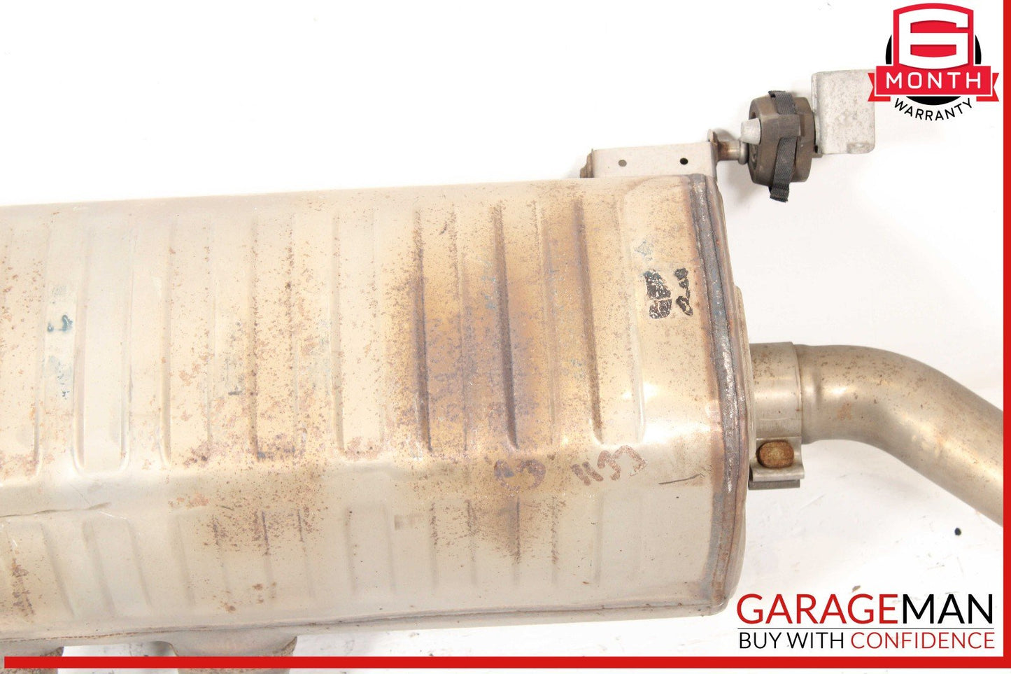 17-24 Audi Q7 Rear Exhaust Muffler OEM