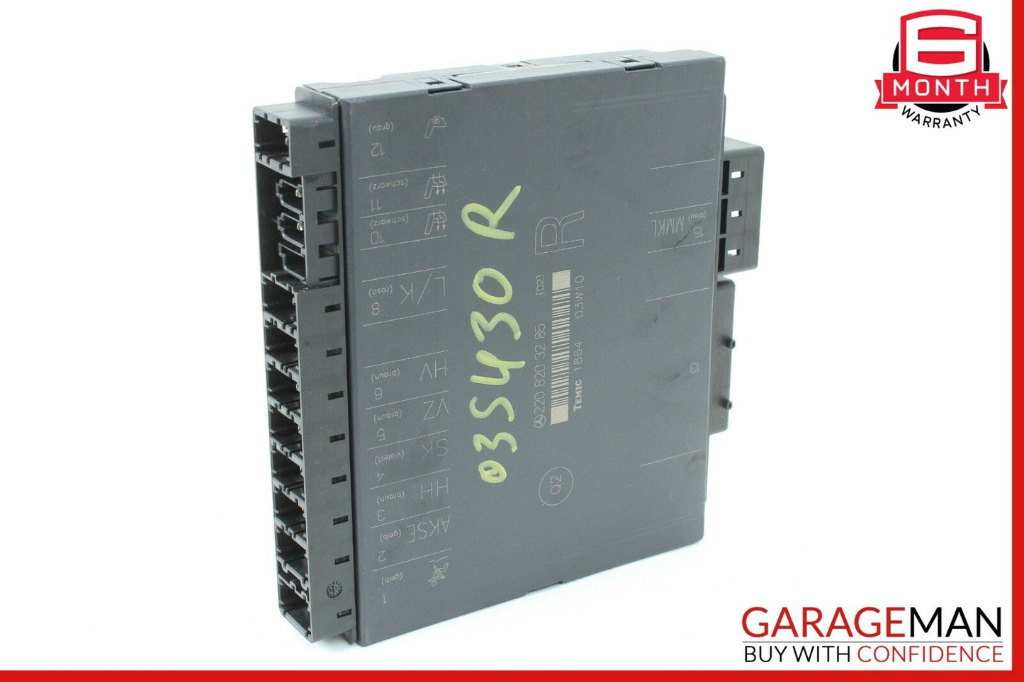 03-06 Mercedes W220 S430 S500 Front Right Passenger Seat Control Module Unit OEM