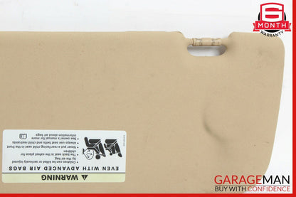 09-13 Mercedes W251 R320 R350 Front left Side Sun Visor Sun Shade Brown OEM
