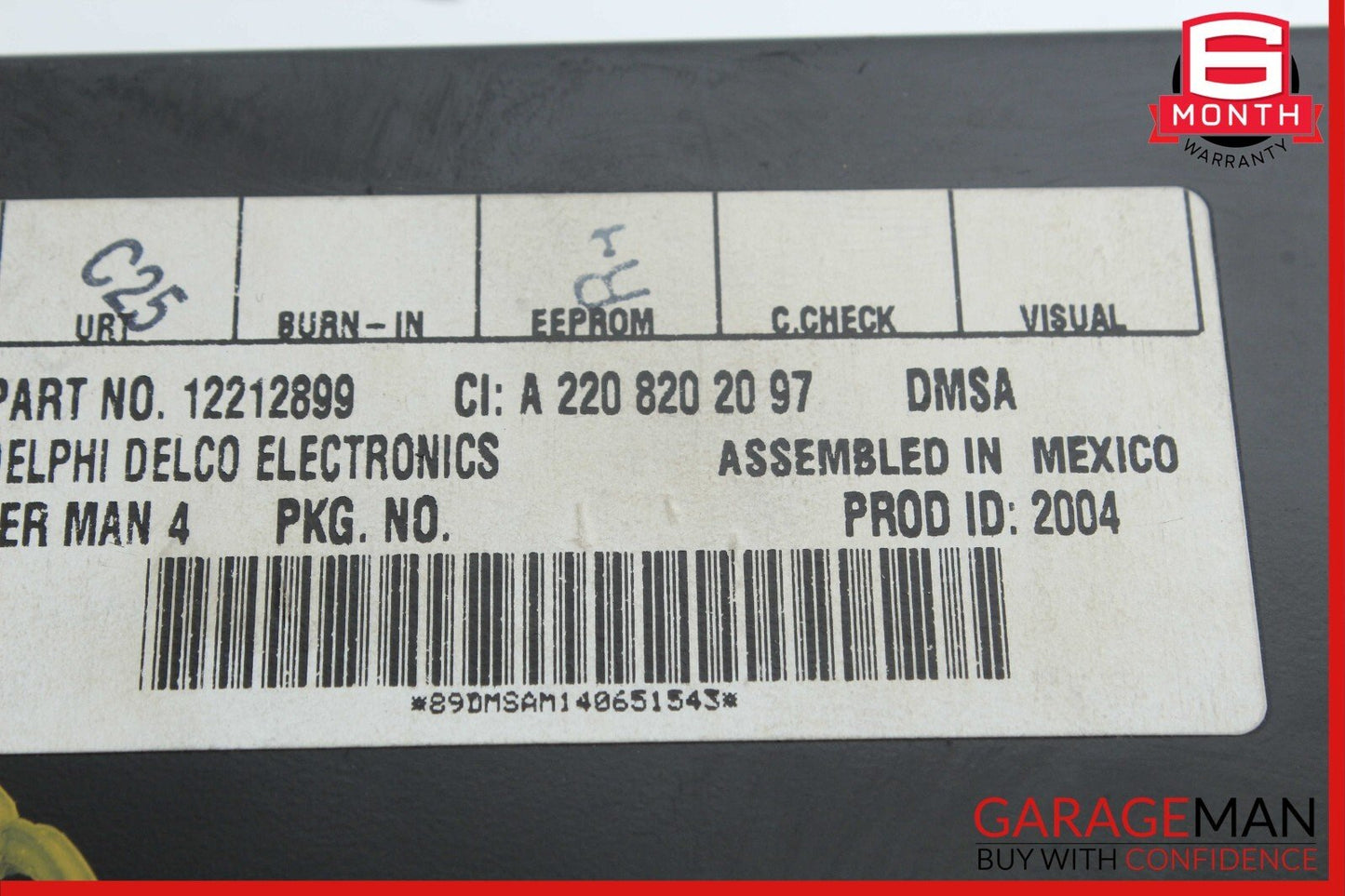 03-09 Mercedes GL450 SLK350 CLK55 AMG Sirius Satellite Radio Receiver Module