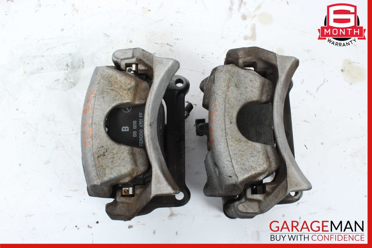 14-19 Mercedes W212 E350 Front Right & Left Side Brake Caliper Calipers Set OEM