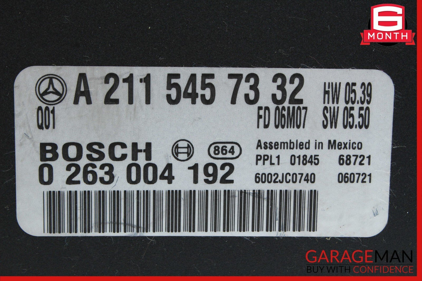 07-08 Mercedes W211 E320 E350 E550 Parking Distance Controller Module Unit