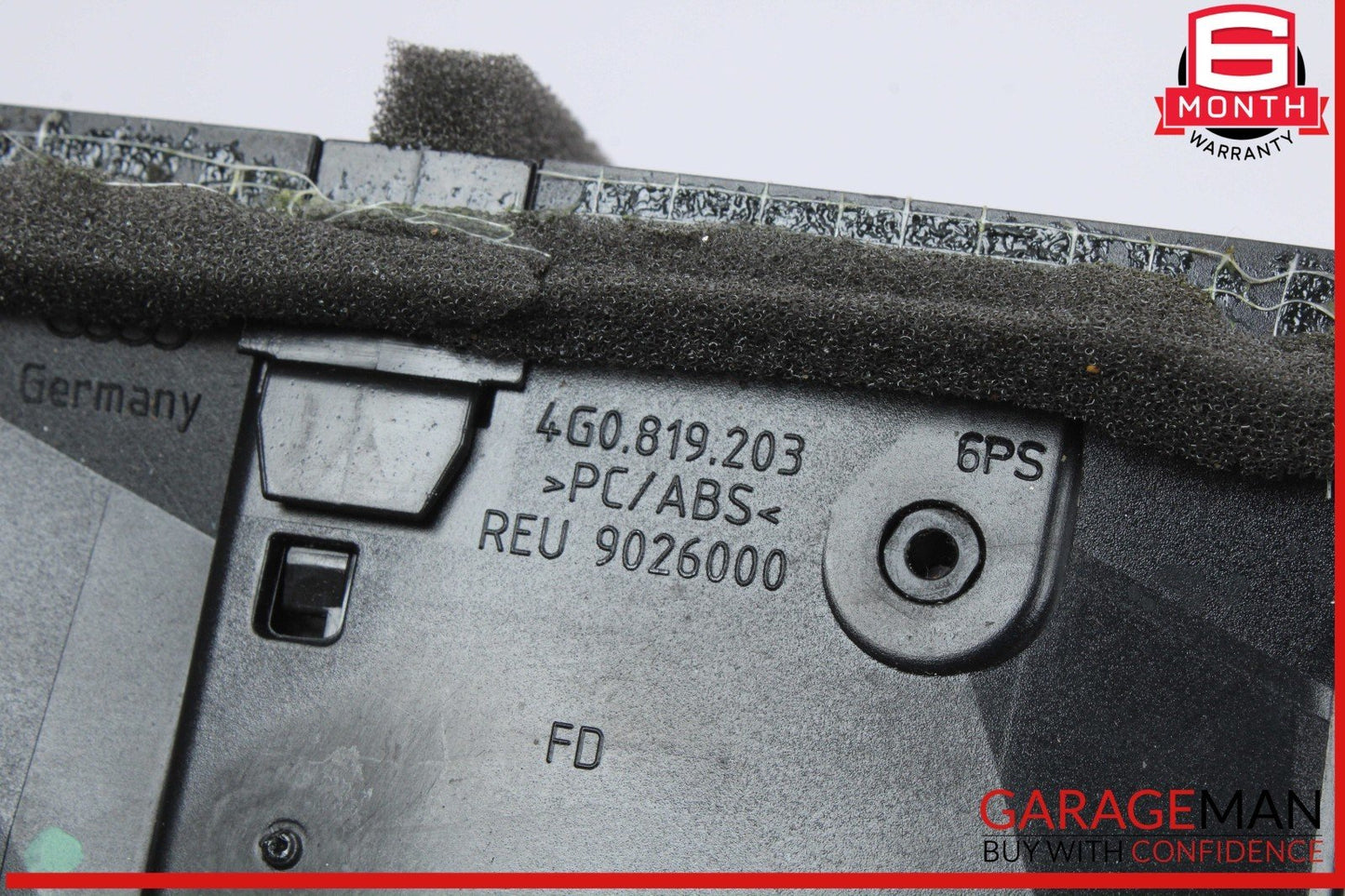 12-18 Audi A6 A7 Rear Center Console AC A/C Air Vent Grille Grill 4G0819203 OEM