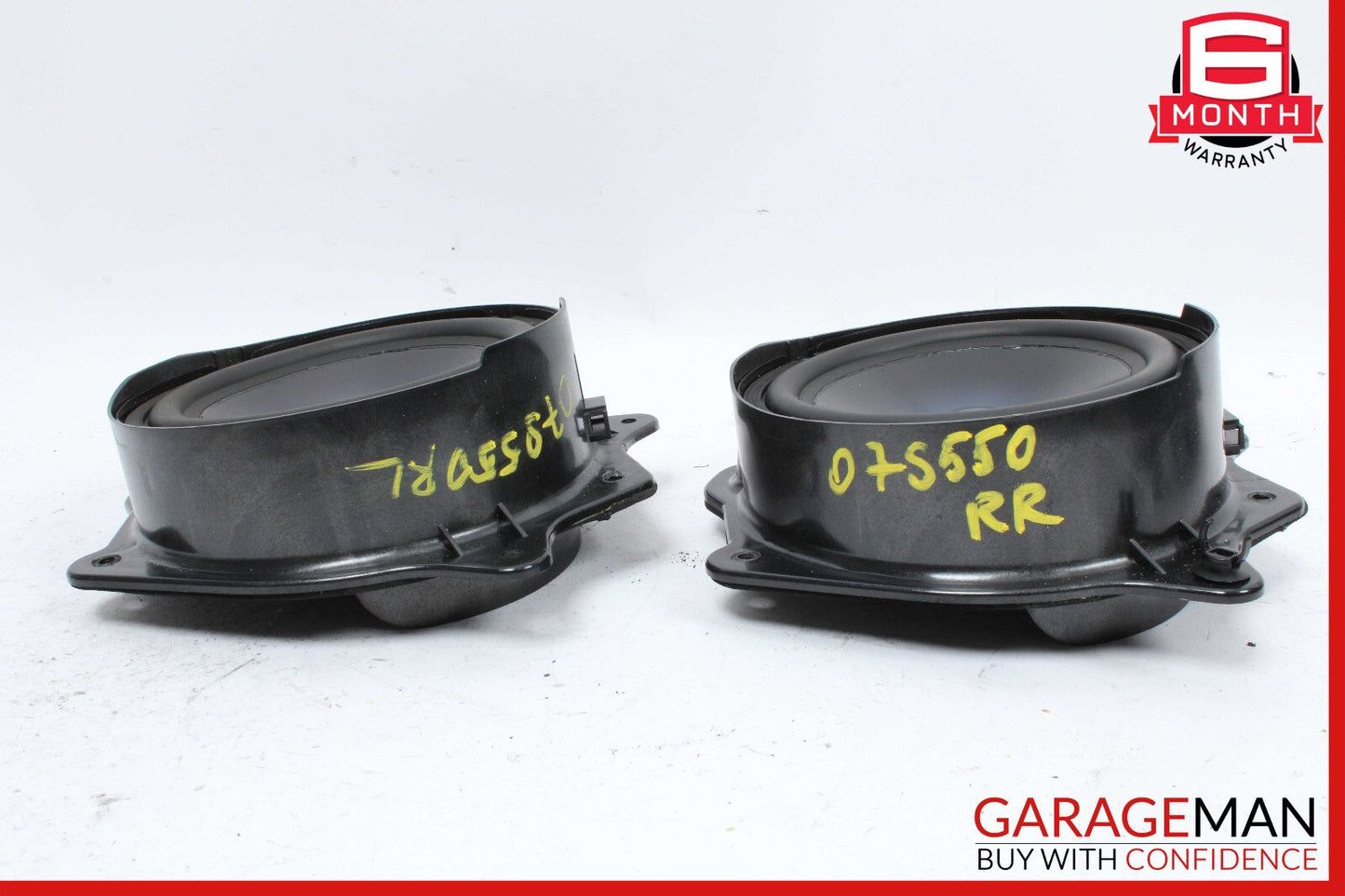 07-09 Mercedes W221 S550 Rear Left & Right Door Audio Sound Speaker Set OEM